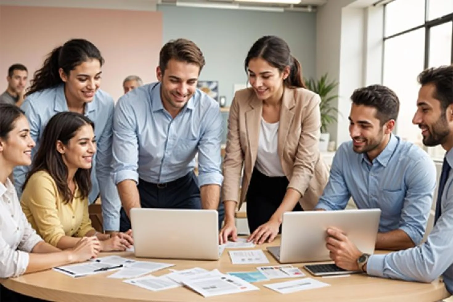 Zespół podczas warsztatów strategicznych